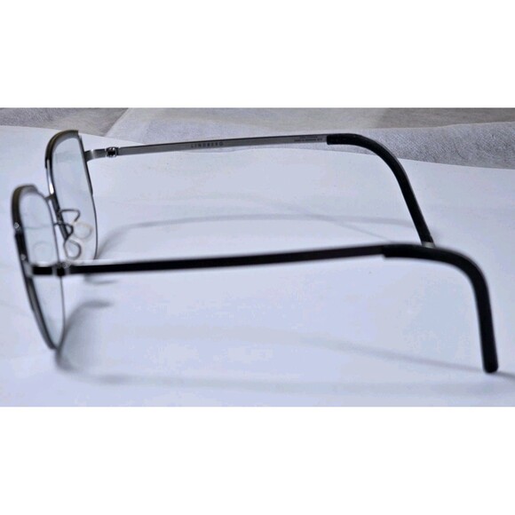 Lindberg Strip Titanium Eyeglasses 029/14c7c 9855 52-16 135 Silver Frame Only - Picture 4 of 13